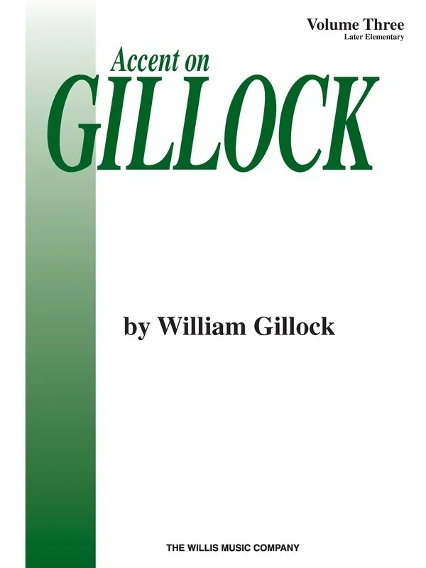 Accent On Gillock Vol 3 (Softcover Book)