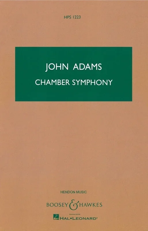 Adams – Chamber Symphony Study Score