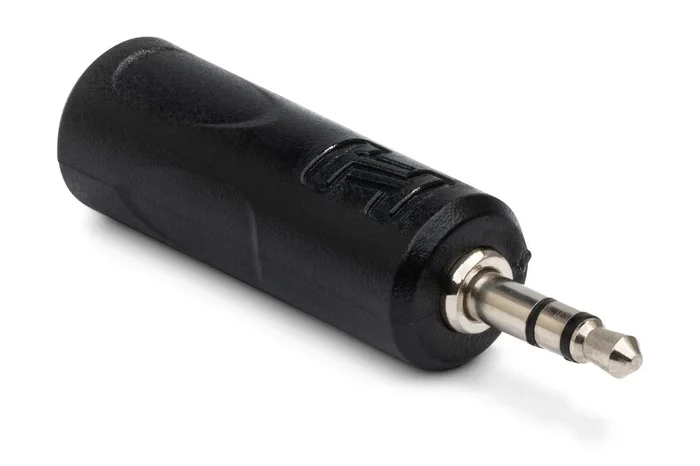Adaptor, 1/4 in TS to 3.5 mm TRS