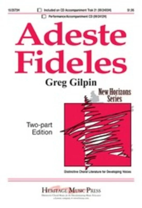 Adeste Fideles 2 Part/Piano Percussion