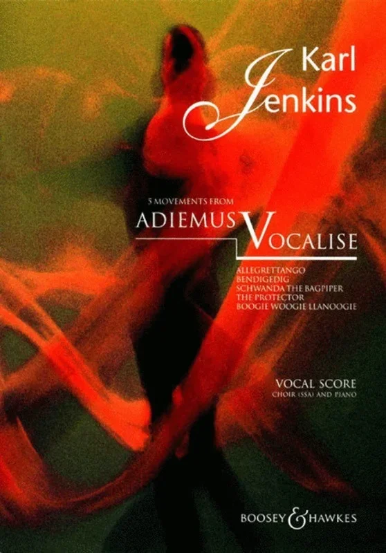 Adiemus V Vocalise Five Movements SSA/Piano Book
