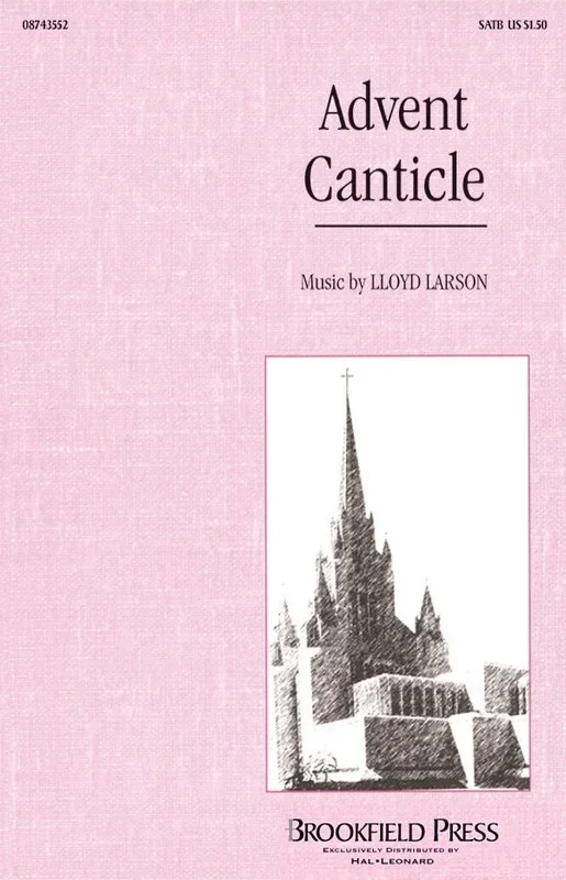 Advent Canticle SATB (Octavo)