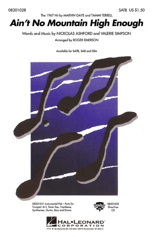 Aint No Mountain High Enough ShowTrax CD (CD Only)