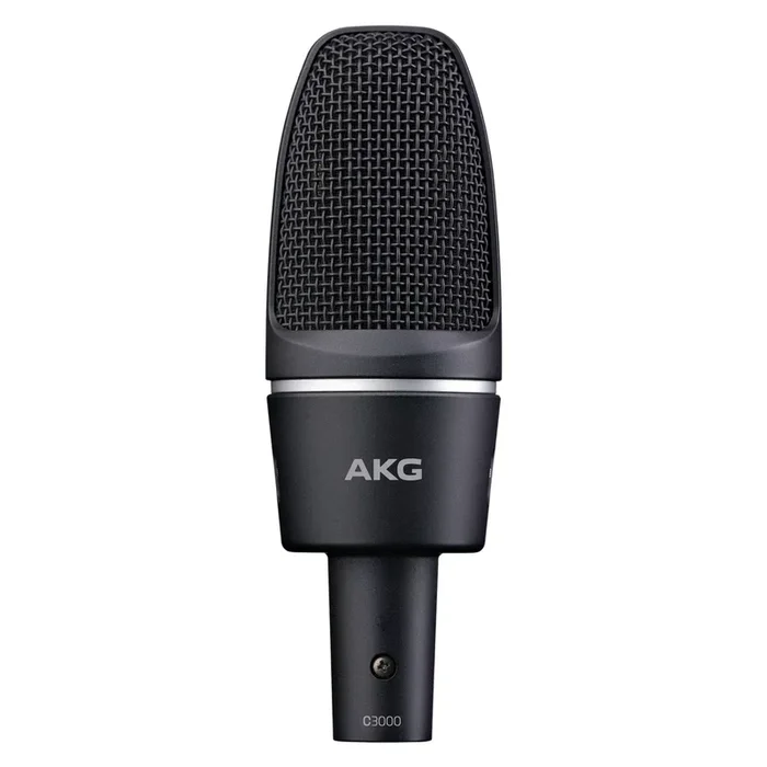 AKG C-3000 Large Diaphragm Condenser Microphone – High SPL, Switchable Pad & Low-Cut Filter, Ideal for Vocals & Instruments
