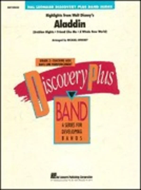 Aladdin Highlights Discovery Plus Concert Band 2 (Music Score/Parts)
