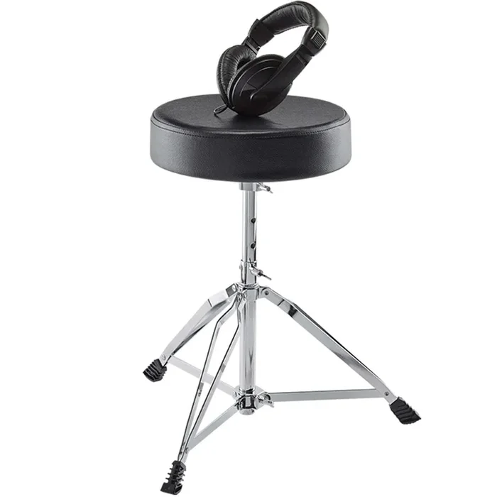 Alesis Drum Essentials Bundle Pack – Headphones & Stool