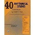 Alfred 40 Rhythmical Studies B-Flat Clarinet Standard