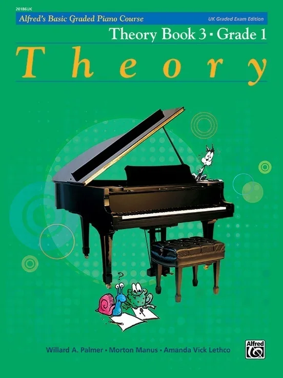 Alfred’s Basic Graded Piano Course Theory Book 3