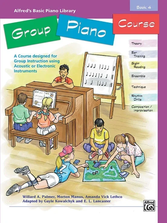 Alfred’s Basic Group Piano Course, Book 4