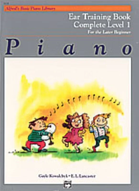 Alfred’s Basic Piano Ear Training Level 1 (1A/1B) Complete (Softcover Book)