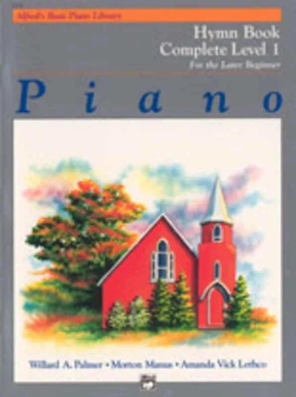 Alfred’s Basic Piano Hymn Book Level 1 Complete (1A/1B) (Softcover Book)