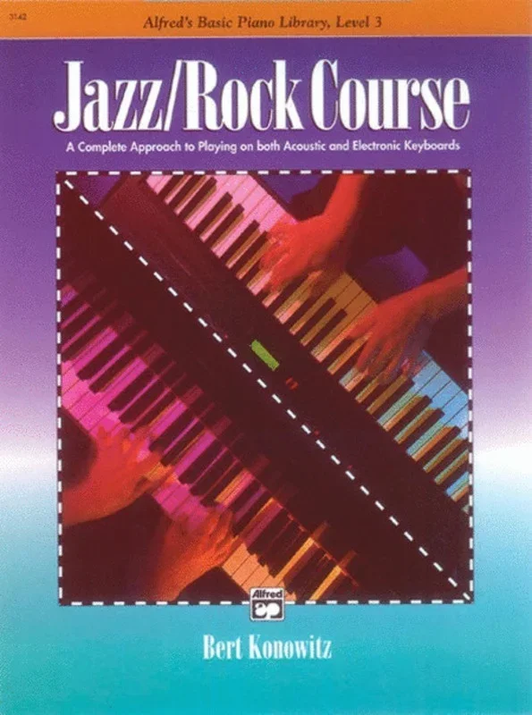 Alfred’s Basic Piano Jazz Rock Course Level 3 Book