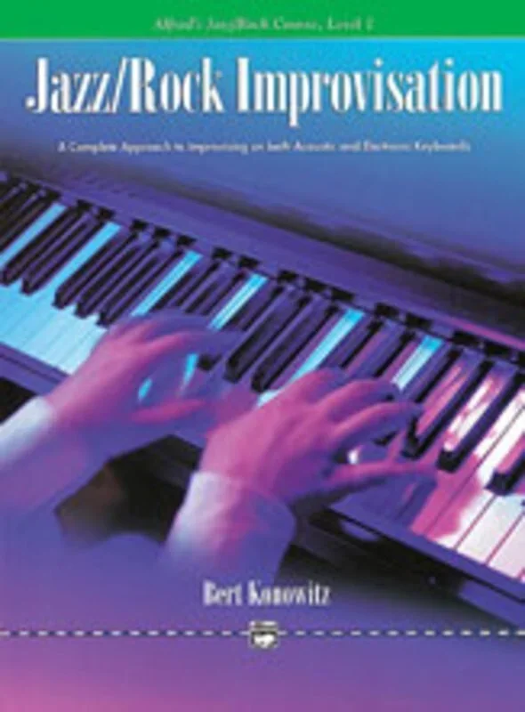Alfred’s Basic Piano Jazz Rock Improvisation Level 1