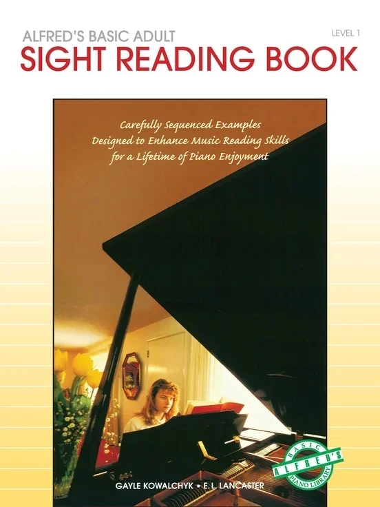 Alfred’s Basic Piano Library (ABPL) Adult Sight Reading Book 1