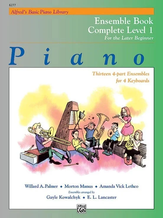 Alfred’s Basic Piano Library (ABPL) Ensemble Book Complete 1