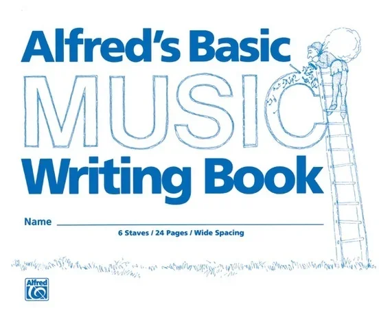 Alfred’s Basic Piano Library (ABPL) Music Writing Book