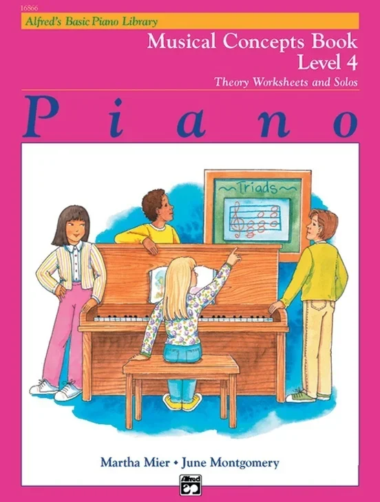 Alfred’s Basic Piano Library (ABPL) Musical Concepts Book 4