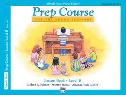 Alfred’s Basic Piano Library: Prep Course Lesson Book Level B