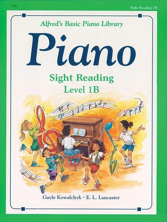 Alfred’s Basic Piano Library Sight Reading Level 1B