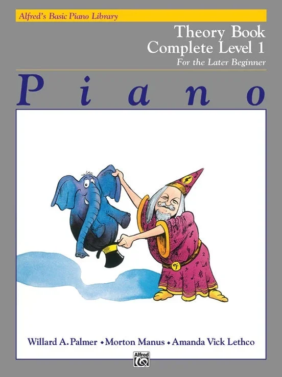 Alfred’s Basic Piano Library: Theory Book Complete 1