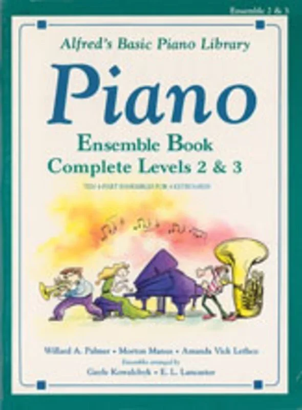 Alfred’s Basic Piano Piano Ensemble Level 2 And 3 Complete (Softcover Book)