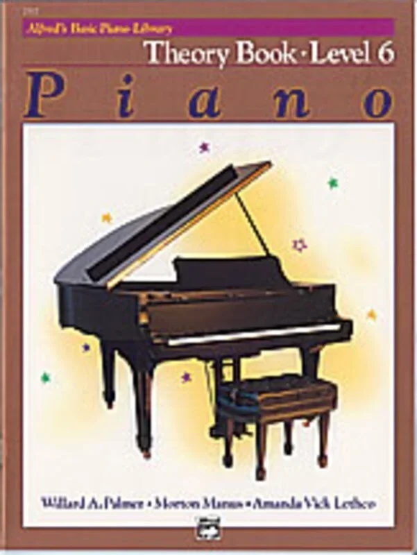 Alfred’s Basic Piano Theory Level 6 (Softcover Book)