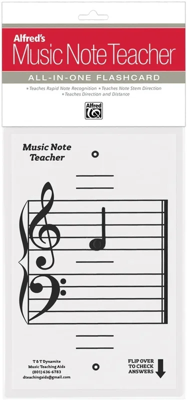 Alfred’s Music Note Teacher: Flashcard Pink