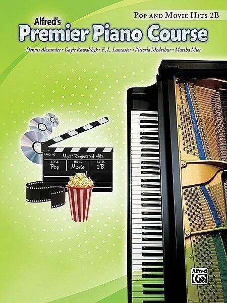 Alfred’s Premier Piano Course – Pop and Movie Hits Book 2B Songs
