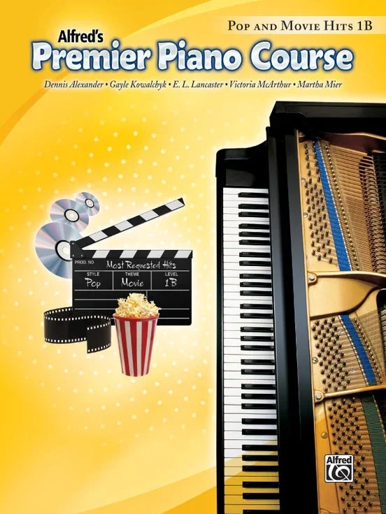 Alfred’s Premier Piano Course, Pop and Movie Hits 1B