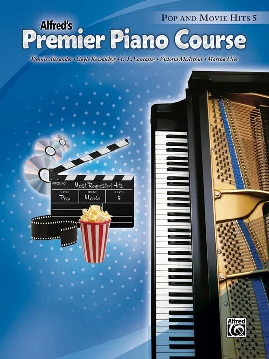Alfred’s Premier Piano Course, Pop and Movie Hits 5