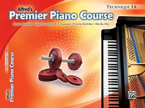 Alfred’s Premier Piano Course, Technique 1A