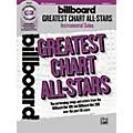 Alfred Billboard Greatest Chart All-Stars Instrumental Solos Alto Saxophone Book, Level 2-3 Standard