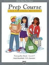Alfred’s Basic Piano Library: Prep Course Notespeller Book, Level F