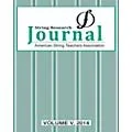 Alfred String Research Journal: Volume V, 2014 Book Standard
