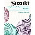 Alfred Suzuki String Quartets for Beginning Ensembles Volume 2 (Book) Standard