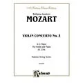 Alfred Violin Concerto No. 3 in G Major K. 216 for Violin By Wolfgang Amadeus Mozart Book Standard