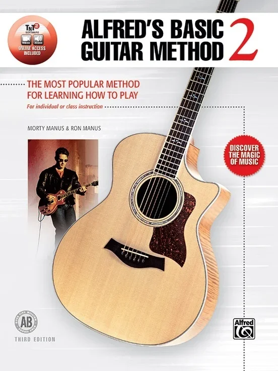 Alfreds Basic Guitar Method 2 Book/CD