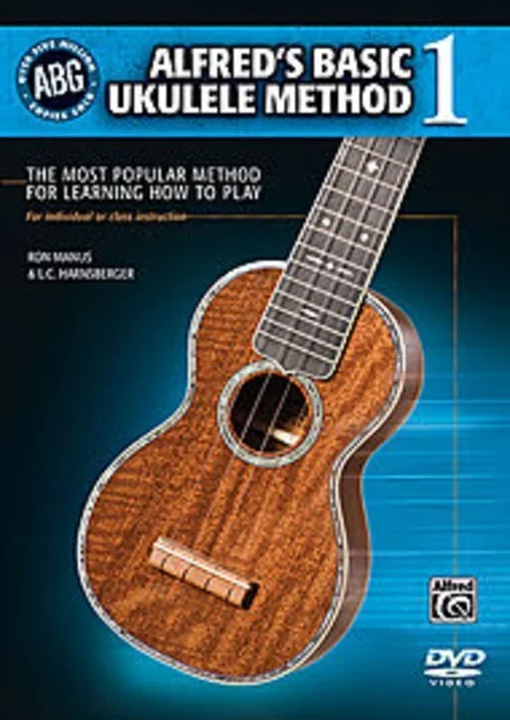 Alfreds Basic Ukulele Method 1 DVD Book
