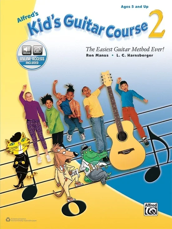 Alfreds Kids Guitar Course 2 Book/Oa