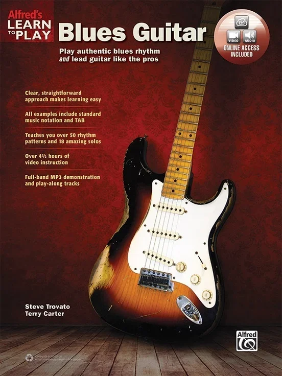 Alfreds Learn To Play Blues Guitar Book/Oa