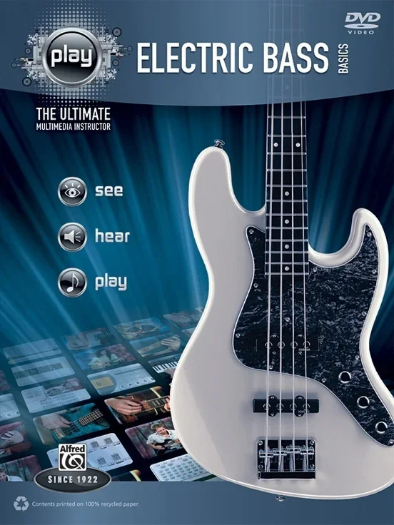 Alfreds Play Electric Bass Basic Book/DVD