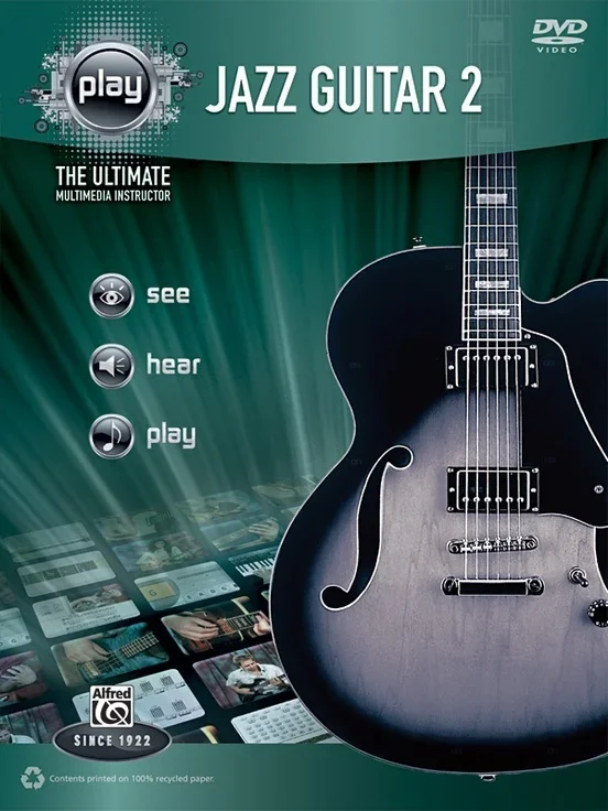 Alfreds Play Jazz Guitar 2 Book/DVD