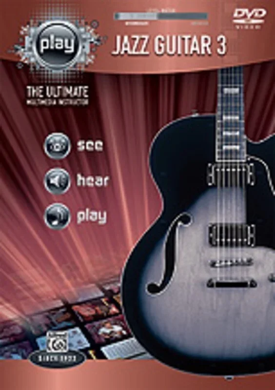 Alfreds Play Jazz Guitar 3 DVD Book