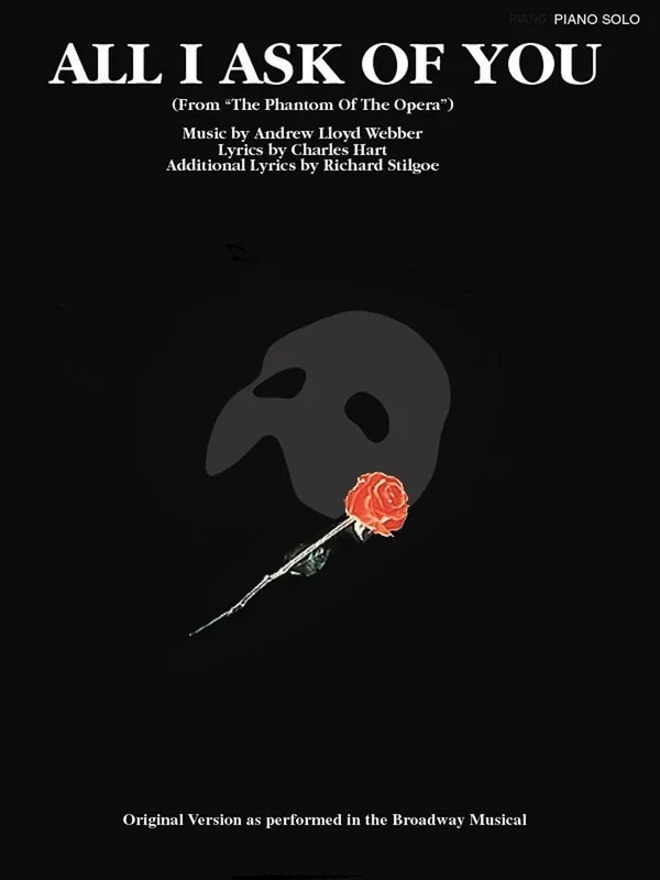 All I Ask Of You Piano Solo S/S (Sheet Music)