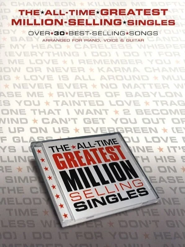 All Time Greatest Million Selling Singles PVG (Softcover Book)