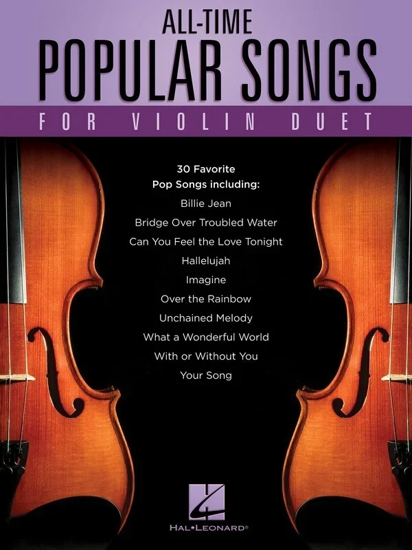 All Time Popular Songs For Violin Duet (Softcover Book)