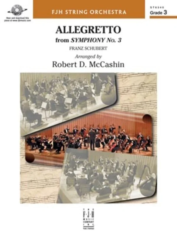 Allegretto From Symphony No 3 So3 Score/Parts