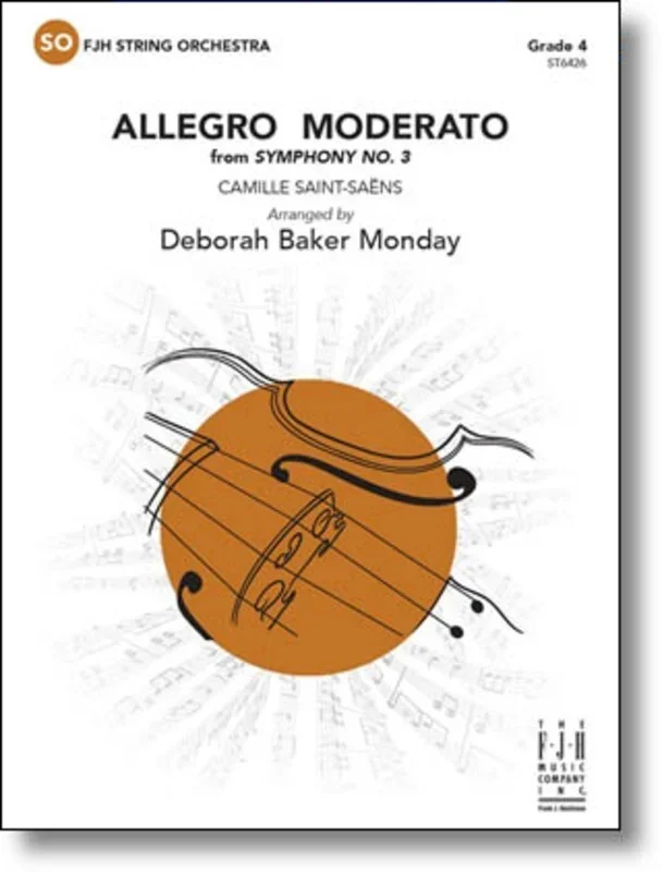 Allegro Moderato From Symphony No 3 So4 Score/Parts