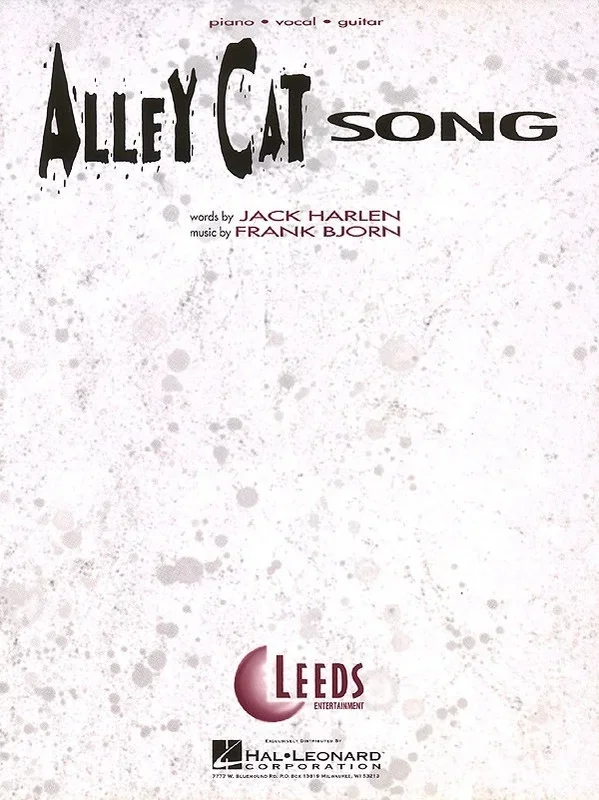 Alley Cat Song PVG (Sheet Music)