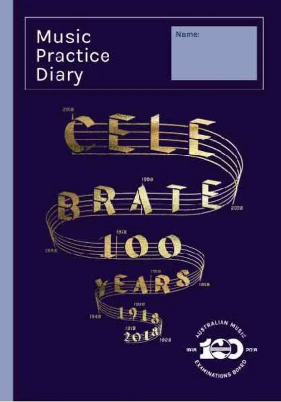 AMEB Centenary Music Practice Diary